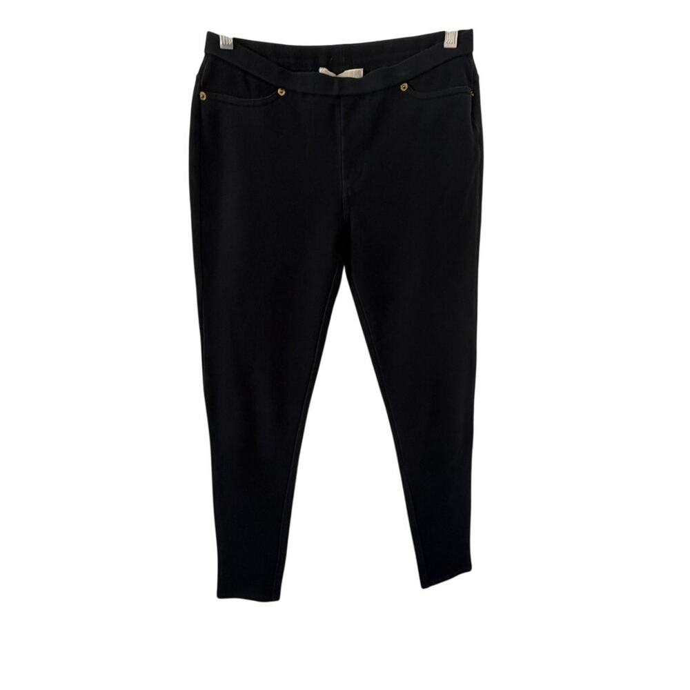 Michael Michael Kors Black Knit Leggings Jegging Size Small